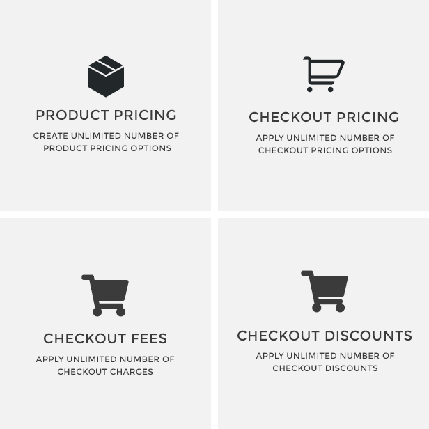 WooCommerce Dynamic Pricing & Discounts - Dynamic Pricing & Discounts - Modules